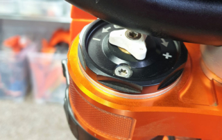 KTM EXC Druckstufeneinstellung Gabel