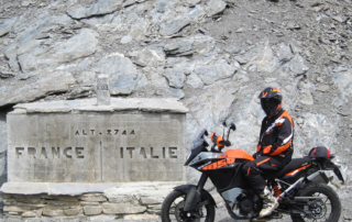 Col Agnel ktm adventure 1050