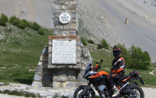 Col d'Izoard ktm adventure 1050