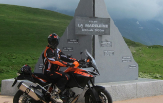 Col de la Madeleine ktm adventure 1050