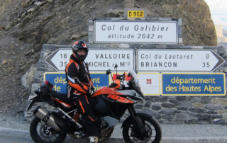 Col du Galibier ktm adventure 1050