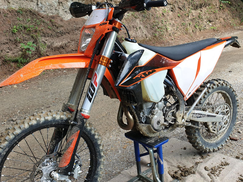 KTM EXC 350F 2020 - First Ride - JentlFlow