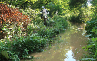 Adventurebiketour TET Slowenien Jentlflow - Viel Wasser im Frühjahr