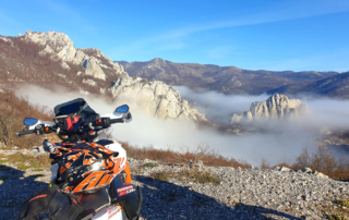 Adventurebiketour Jentlflow am TET Kroatien , Velebit Nord