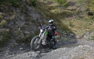 Westalpen Adventurebiketour Jentlflow 2020 Passo della Mulattiera Hannes Meixner BMW G650X