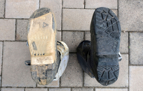 Offroadstiefel Leatt GPX 5.5 Flexlock MX-Enduro Sohlenvergleich