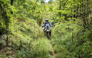 Jentlflow 4 Tage Kroatientour Unterwegs auf verwachsenen Traktorwegen