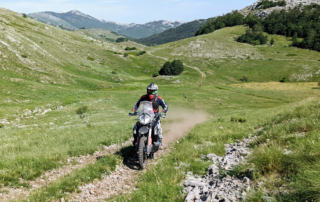 JentlFlow Kroatien Rallyfahrtechniktraining Herrliche menschenleere Hochtäler