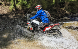 Jentlflow Rallyfahrtechniktraining Wasserdurchfahrt