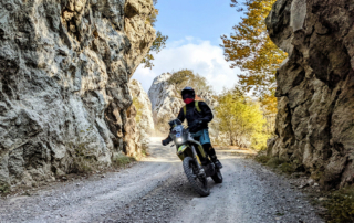 JentlFlow Kroatien Rallyfahrtechniktraining Highlight des alten TET's bei Karlobag