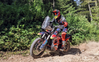 Rallyfahrtechniktraining Kupres Samuel Rudolf KTM 790R