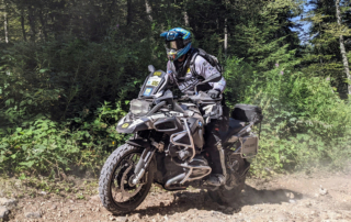 Rallyfahrtechniktraining Kupres Bernhard Alram BMW 1200GS