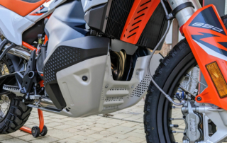 2023 neu der seitlich hochgezogener Alu Motorschutz KTM 890 Adventure R 2023