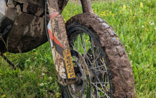 Dunlop Trailmax Raid Vorderreifen im tiefen Boden
