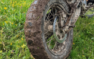 Dunlop Trailmax Raid Hinterreifen im tiefen Boden