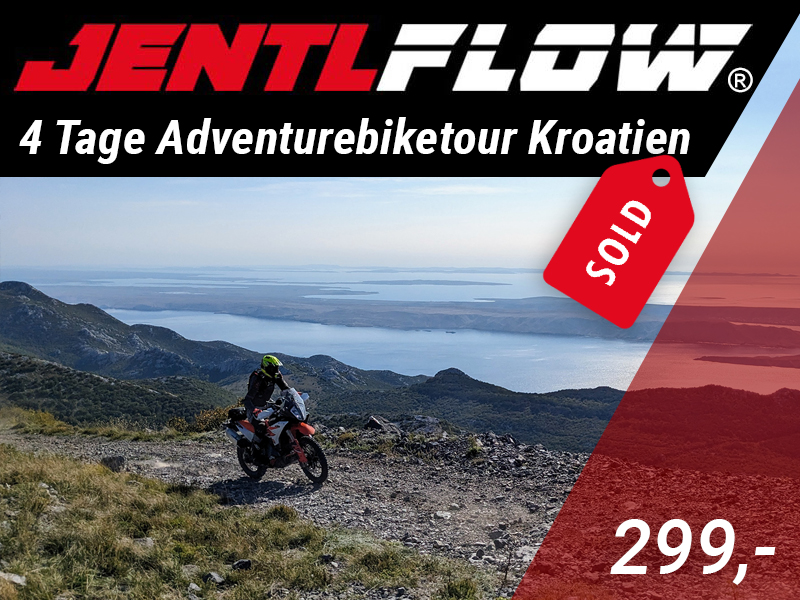 Jentlflow 4 Tage Adventurebiketour Kroatien sold