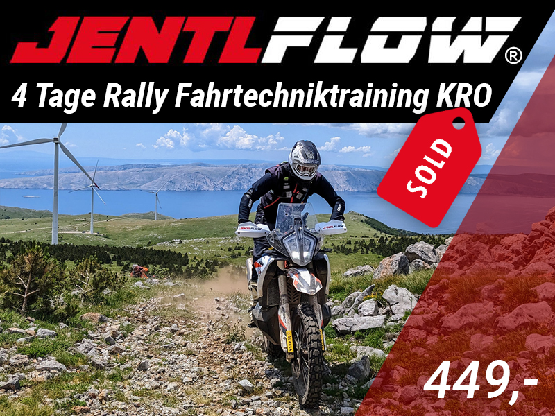 Jentlflow Veranstaltung 4 Tage Rallyfahrtechniktraining Kroatien sold