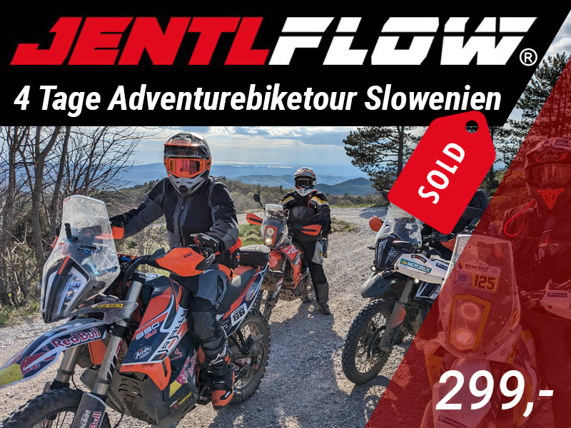 Jentlflow 4 Tage Adventurebiketour Slowenien sold