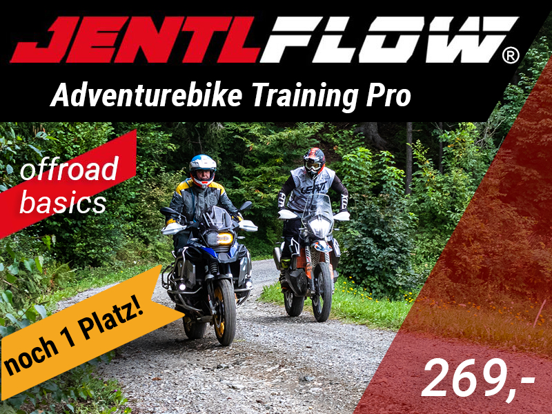 Jentlflow Veranstaltung Adventurebike Training Pro noch ein Platz