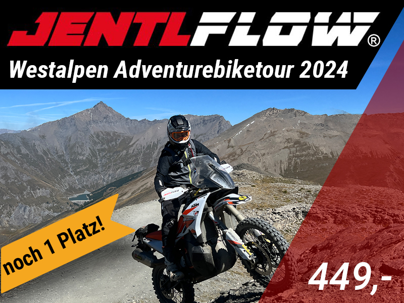 Jentlflow Veranstaltung Westalpen Adventurebike Tour noch ein Platz
