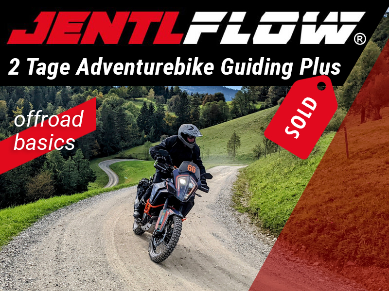 Jentlflow Veranstaltung Adventurebike Guiding Plus exklusiv sold