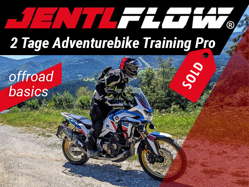Jentlflow Veranstaltung 2 Tage Adventurebike Training Pro exklusiv sold