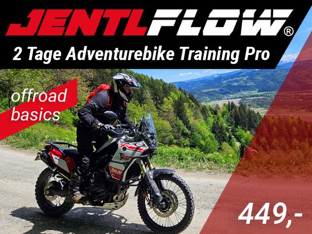 Jentlflow Veranstaltung 2 Tage Adventurebike Training Pro