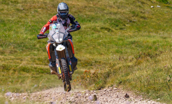 Michael Jentl Bosnia Rally Offroad Fahrtechnik Light weight rider