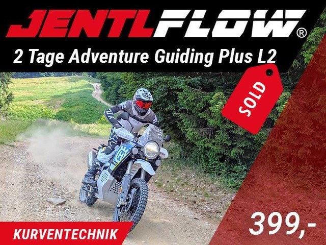 Jentlflow 2 Tage Adventurebike Guiding Plus L2 Kurventechnik sold