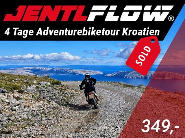 Jentlflow 4 Tage Adventurebiketour Kroatien sold