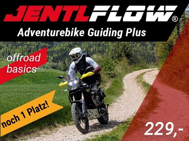 Jentlflow Veranstaltung Adventurebike Guiding Plus noch ein Platz